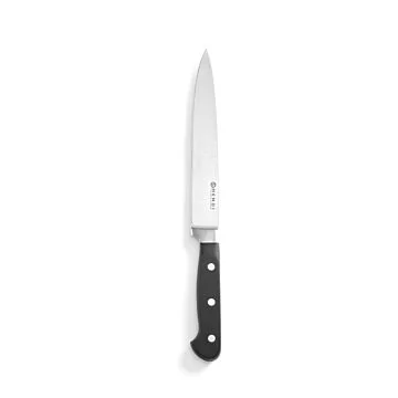 Hendi Tranchiermesser, Kitchen Line, Schwarz, (L) 330 mm