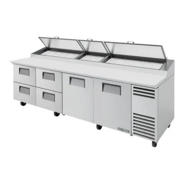 TRUE Pizzatisch / Zubereitungstisch TPP AT 119D 4 HC