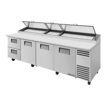TRUE Pizzatisch / Zubereitungstisch TPP AT 119D 2 HC