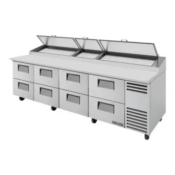 TRUE Pizzatisch / Zubereitungstisch TPP AT 119D 8 HC
