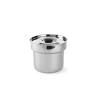 Hendi Aufsatz für 2 Bain-Marie Töpfe, Bain-Marie Topf, 4,2 L, 220 x 220 x (H) 190 mm