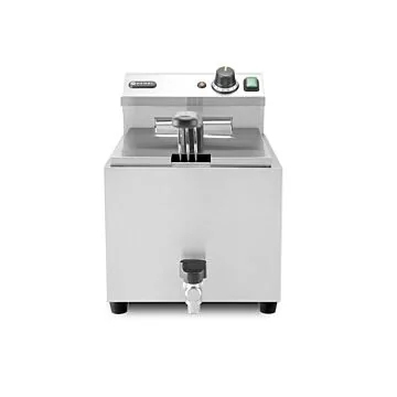 Hendi Fritteuse Profi Line - 10 L,  50 / 190˚C, 400 V / 6,6 kW, 302 x 687 x (H) 375 mm