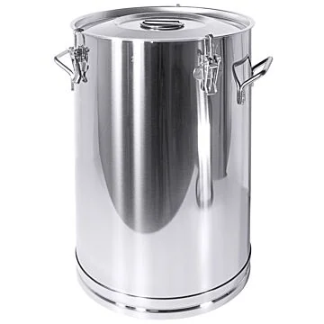 Behälter 3008 mit Deckel, Edelstahl, 30 l