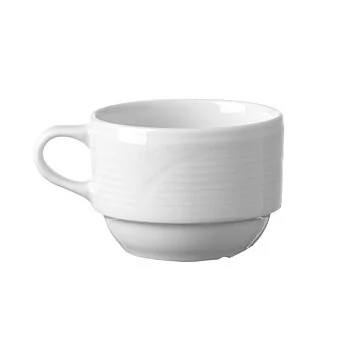 Hendi Tassen und Unterteller, Tasse, 0,17 L, ø 79 mm