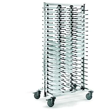 B.PRO SERVISTAR Gastro 120 mit Kunststoff-Rollen, Selbstmontage