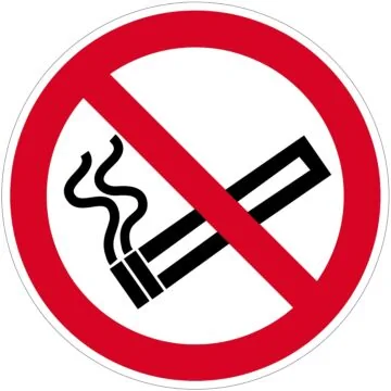 Contacto Schild, RAUCHEN VERBOTEN, 100 mm