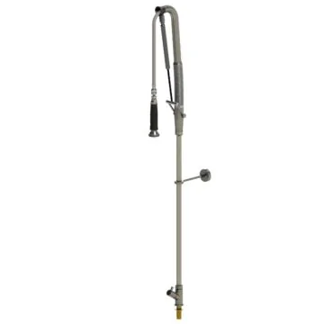 Echtermann TOP CLEAN Geschirrspülbrause Einloch-Standbatterie 1/2 Zoll ohne Schwenkventil, 800mm