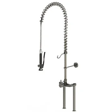 Echtermann CLASSIC CLEAN Geschirrspülbrause mit Spültisch-Einhebelmischer, 1250mm