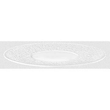 Seltmann Weiden NORI Teller flach 33 cm Relief breit, weiß