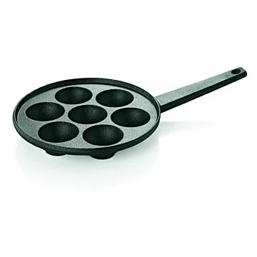 WAS Poffertjespfanne Ø 20,5 cm für 7 Poffertjes,Gusseisen