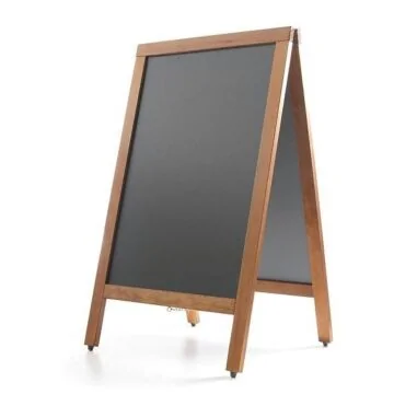Hendi Kundenstopper Kreidetafel, 500 x 450 x (H) 850 mm