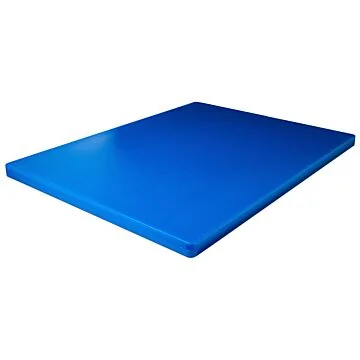 Contacto HACCP Schneidbrett, Hochdicht, ohne Füßchen, blau