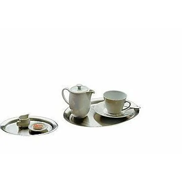 APS Serviertablett KAFFEEHAUS für Zucker und Sahne hochglanzpoliert