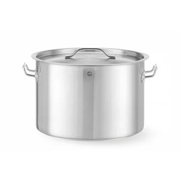 Hendi Kochtopf - mit Deckel, Budget Line, 36 L, ø 360 x (H) 360 mm