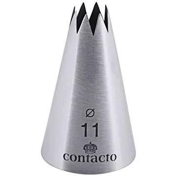 Contacto Sterntülle, Edelstahl, 11 mm
