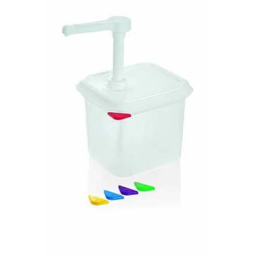 WAS GN Saucenspender 1/6 2,6 Liter Polypropylen