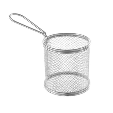 Hendi Miniatur Snack Frittierkörbe, 90 x 90 x (H) 90 mm