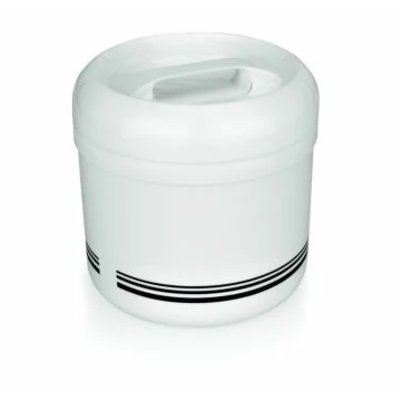 WAS Thermospeisetransportbehälter 4 Liter mit Speiseeinsatz Ø 21 cm Kunststoff