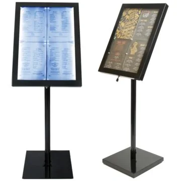 Contacto LED Speisekarten Display