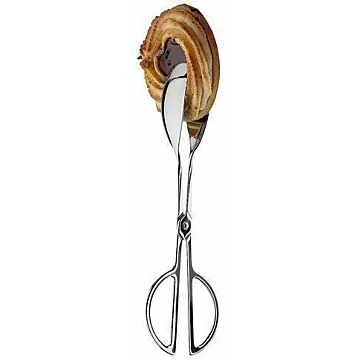 APS Brot- und Gebäckzange 25 cm schmal Edelstahl poliert