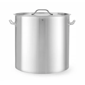 Hendi Kochtopf - mit Deckel, Budget Line, 71 L, ø 450 x (H) 450 mm