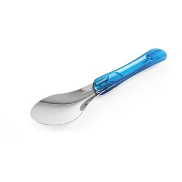 Hendi Eiscreme-Spachtel mit Tritan-Griff, Blau, (L) 260 mm