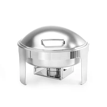 Hendi Chafing Dish rund, satiniert, Profi Line, 6 L, 465 x 420 x (H) 320 mm