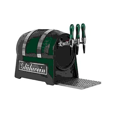 Getränkedurchlauferhitzer 3-leitig 3 kW mit integriertem Luftkompressor