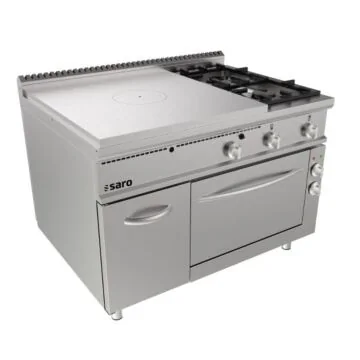 SARO Glühplattenherd Elektroofen+ 2 Brenner +Tür Modell