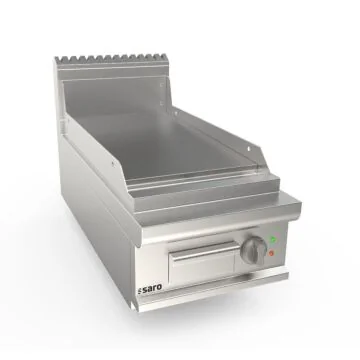 SARO Elektrogriddleplatte 400mm breit Tisch glatt Model