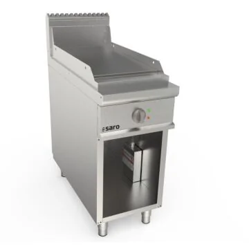 SARO Elektrogriddleplatte 400mm breit Stand glatt Model