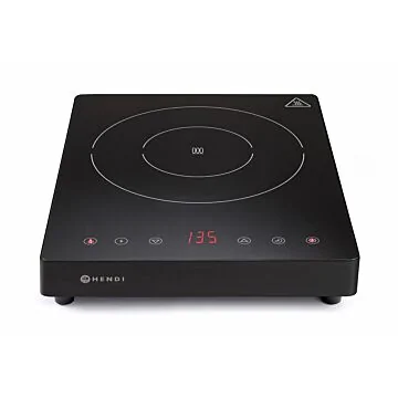 Hendi Induktionskocher Kitchen Line, 230 V / 2,0 kW, 293 x 373 x (H) 56 mm