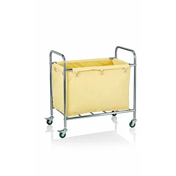 WAS Wäschewagen 90 x 54 x 92 cm Edelstahl Nylon
