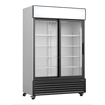 SARO Kühlschrank, Glastür + Werbetafel, Modell GTK 700 SD