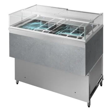 	 NordCap Speiseeisvitrine DLT 80 VG TB/TN