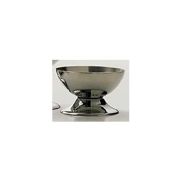 Stöckel Eis-Cup aus Edelstahl in Hochglanz Modell 133/100