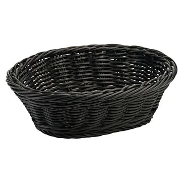 Contacto Korb, oval, schwarz