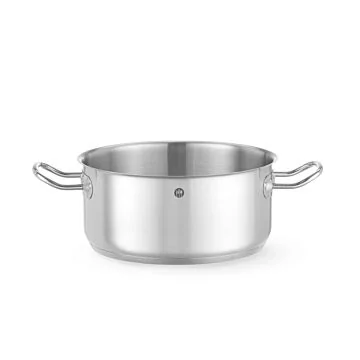 Hendi Bratentopf - ohne Deckel, Kitchen Line, 4,9 L, ø 240 x (H) 110 mm
