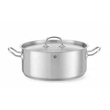 Hendi Bratentopf - mit Deckel, Kitchen Line, 7,3 L, ø 280 x (H) 120 mm