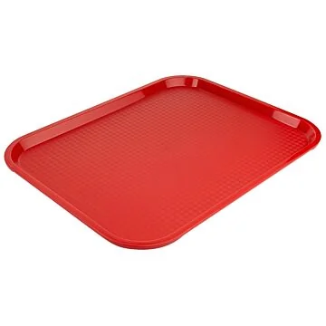 Contacto Serviertablett, Polypropylen, rot, 450 mm