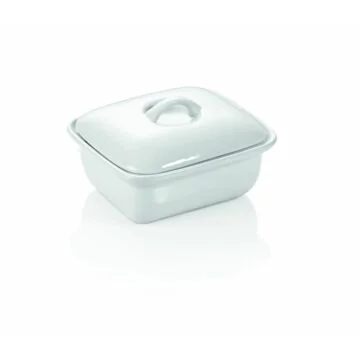 WAS Butterdose 13 x 11 x 3,5 cm Porzellan