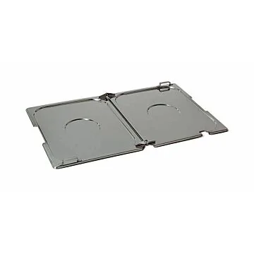 Rieber GastroNorm-Behälter GN 1/1 Scharnier-Flachdeckel mit Löffel/Griff-Ausschnitt