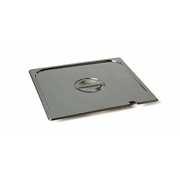 Rieber GastroNorm-Behälter GN 2/3 Flachdeckel mit Löffel-Ausschnitt