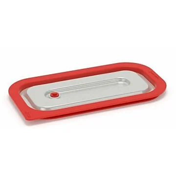 Rieber GastroNorm-Behälter GN 1/3 Vaculid Deckel rote Dichtung