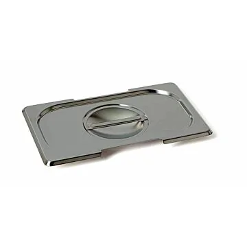 Rieber GastroNorm-Behälter GN 1/4 Flachdeckel mit Griff Ausschnitt