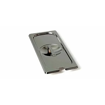 Rieber GastroNorm-Behälter GN 2/8 Flachdeckel mit Löffel Ausschnitt