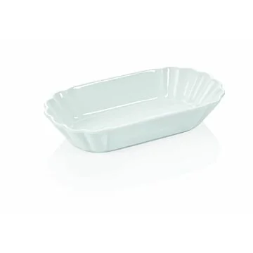 WAS 6 Stk. Pommesschale 25 x 12,5 x 5 cm Porzellan