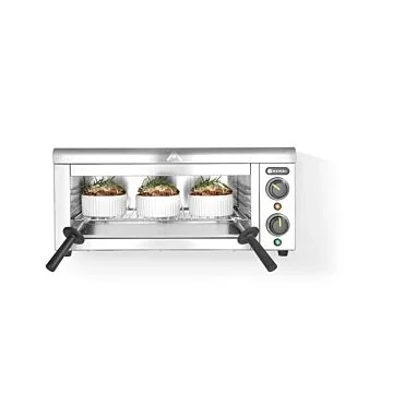Hendi Salamander zur Wandmontage, 50 / 300˚C, 230 V / 2 kW, 610 x 310 x (H) 280 mm