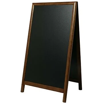 Contacto Kundenstopper mit Kreidetafel 58 cm x 100 cm