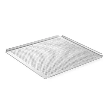Hendi Backblech - perforiert GN 2/3 - mit 4 Aufkantungen, 354 x 325 x (H) 10 mm